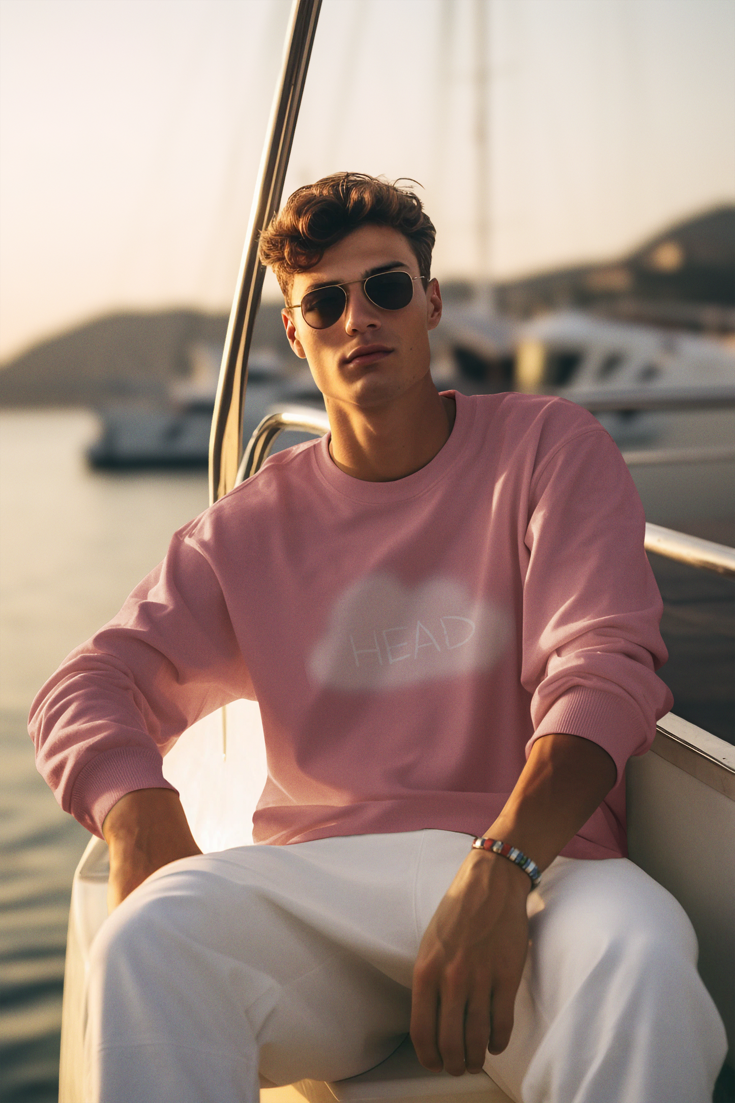 Unisex Sweatshirt. 'head in the clouds' collection. 7 colors