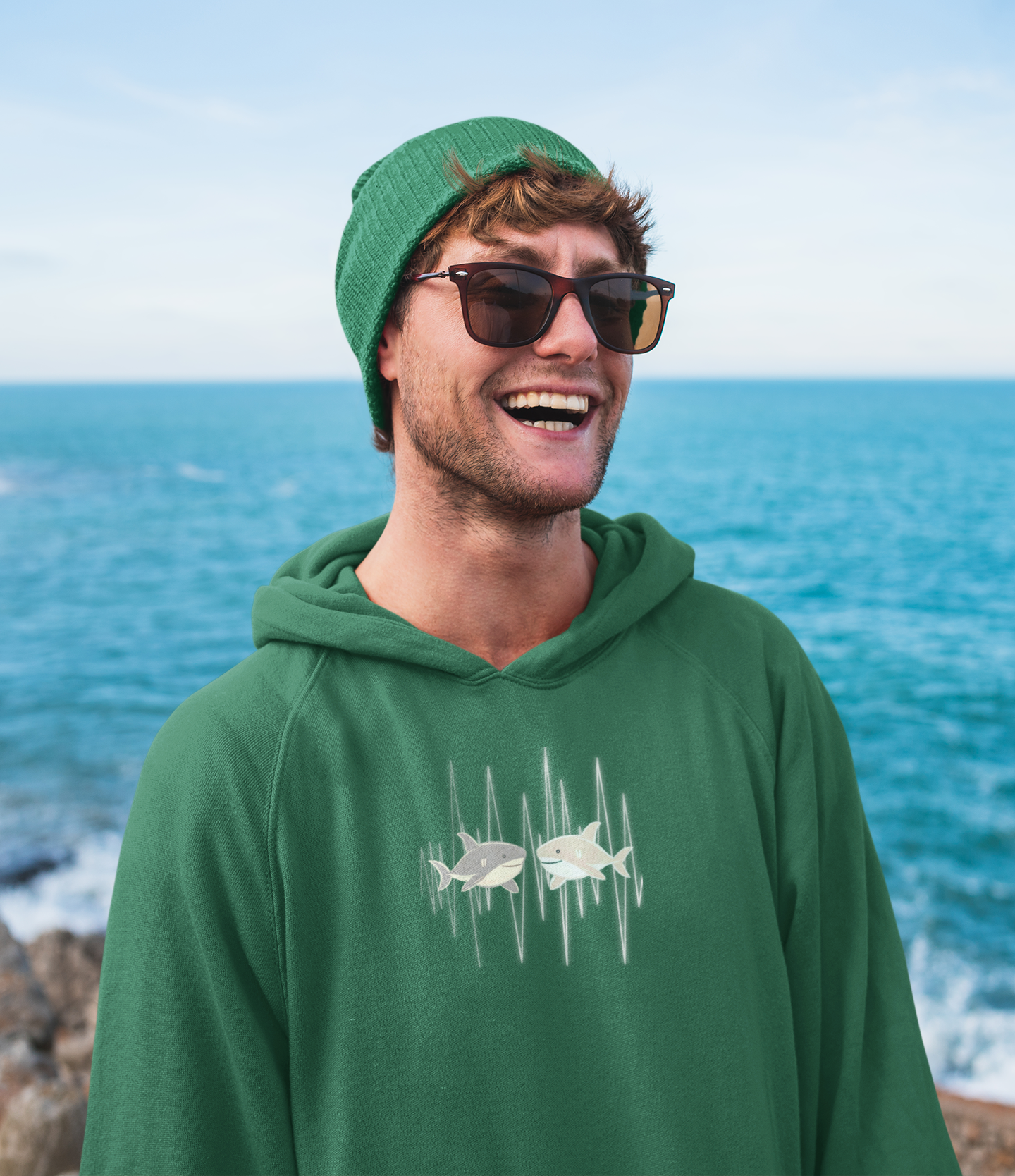 adidas Unisex Fleece Hoodie. Shark collection. 6 colours