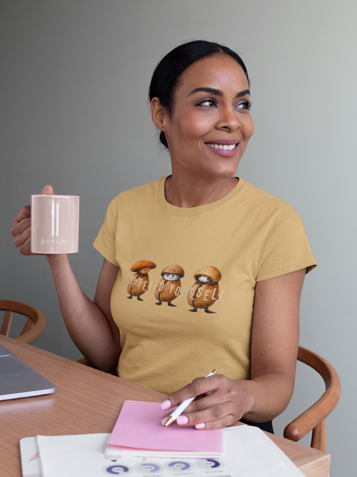 Unisex Tee. Espresso collection. 2 colours