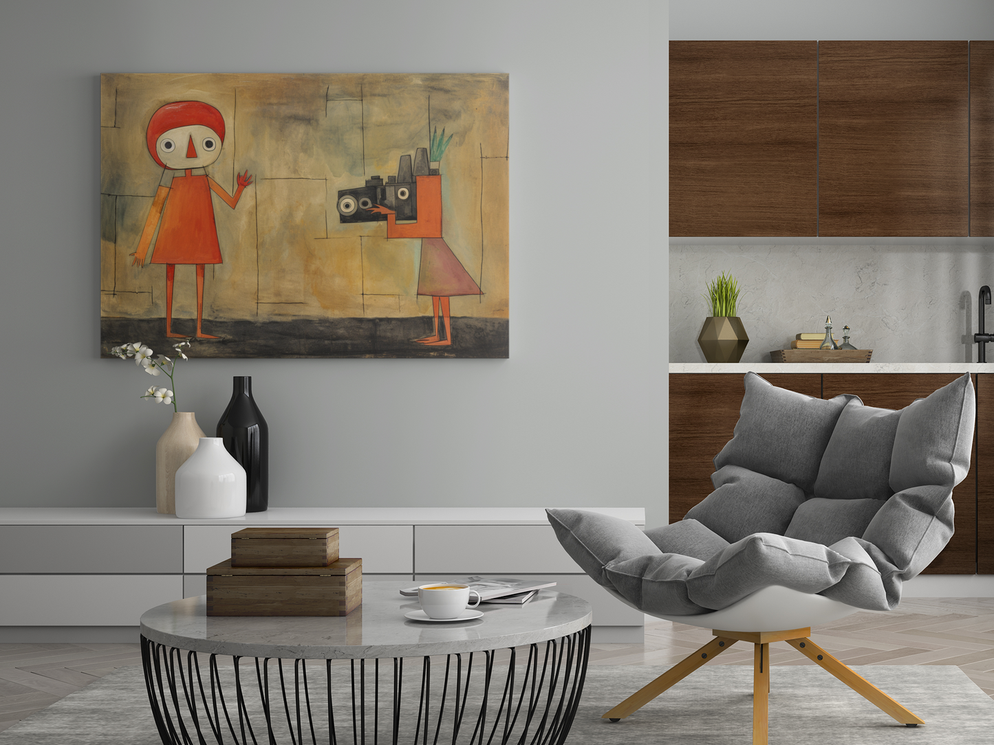 Preview collection. Horizontal canvas