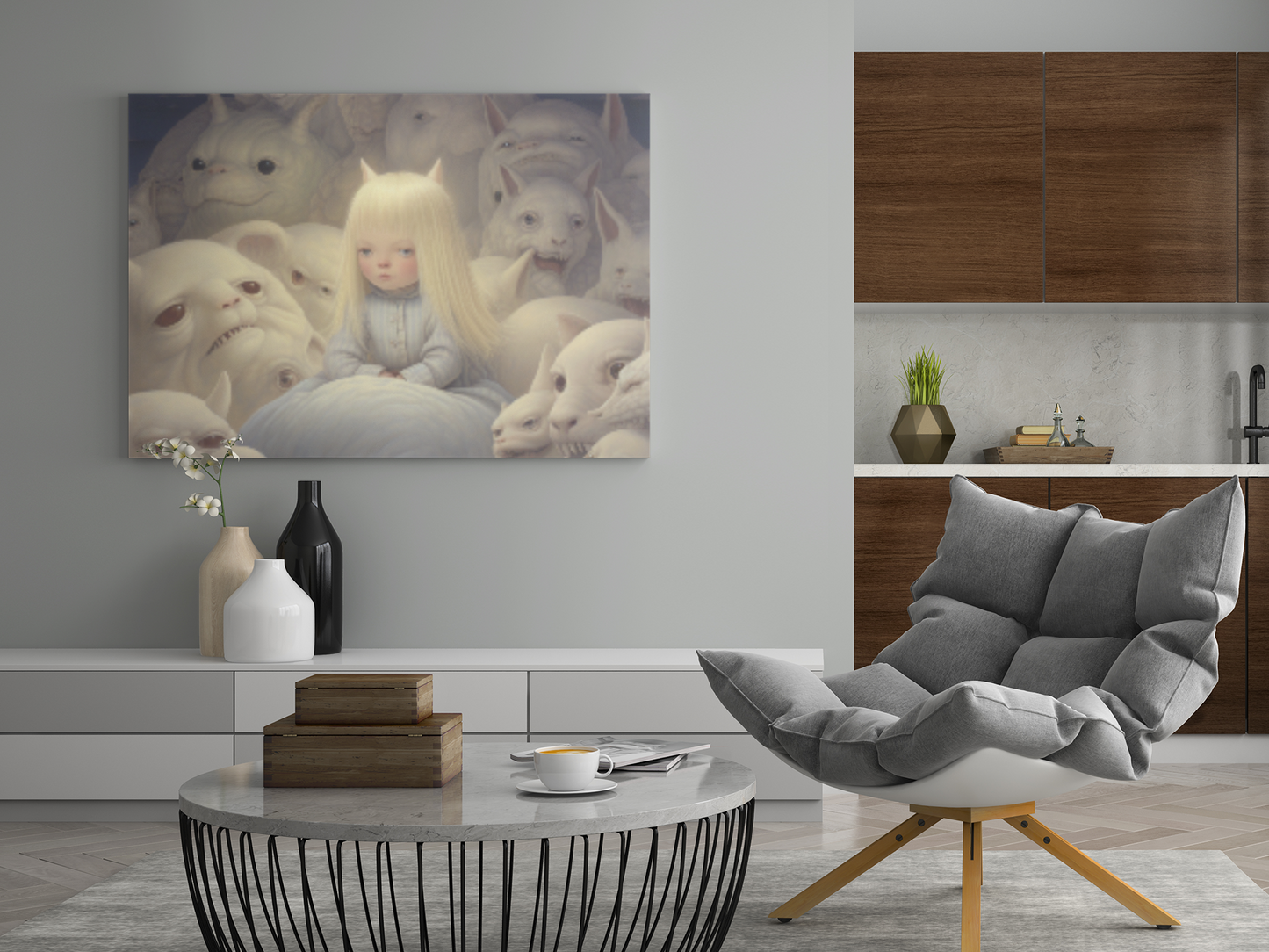 Preview collection. Horizontal canvas