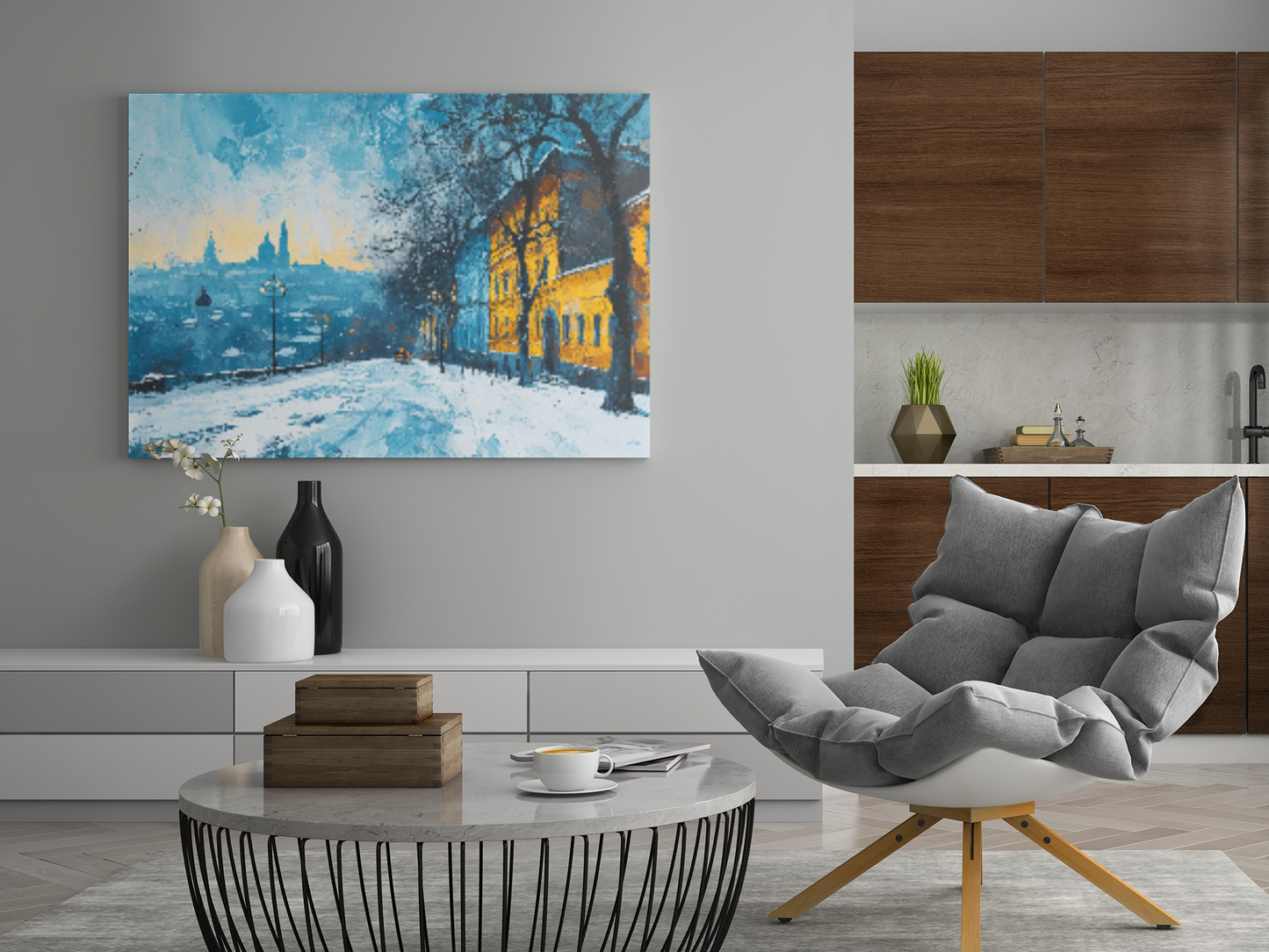 Preview collection. Horizontal canvas