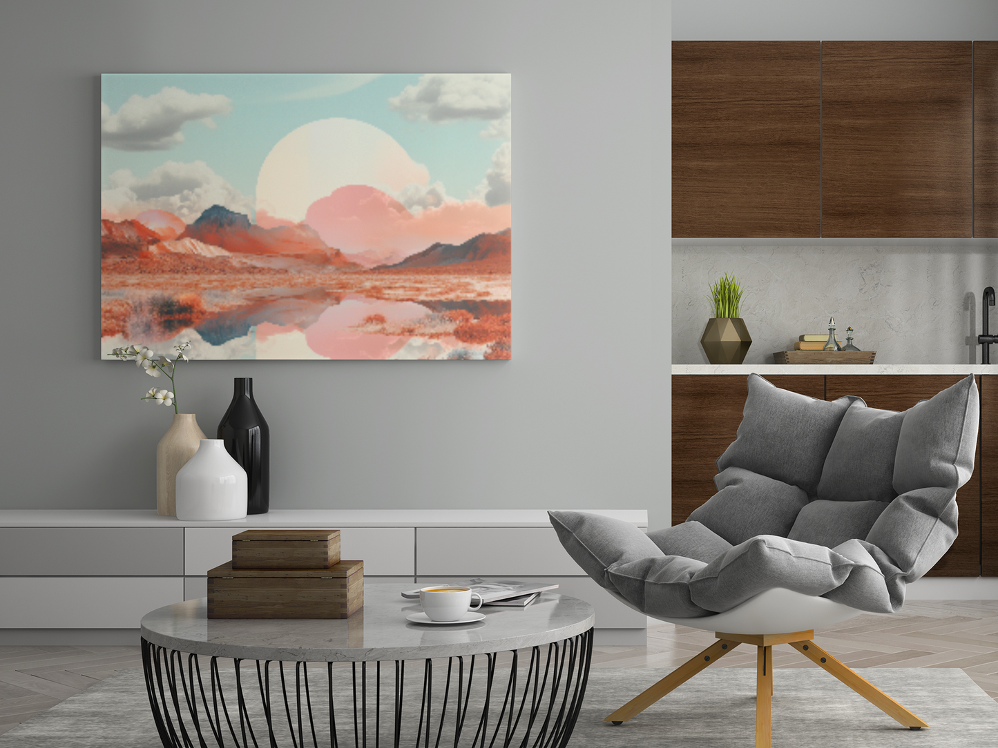 Preview collection. Horizontal canvas