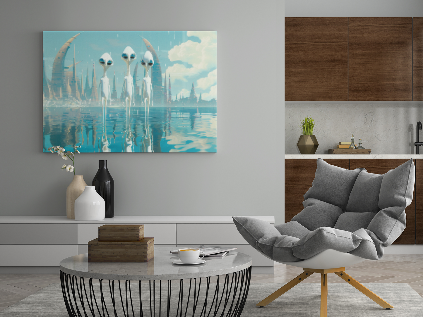 Preview collection. Horizontal canvas