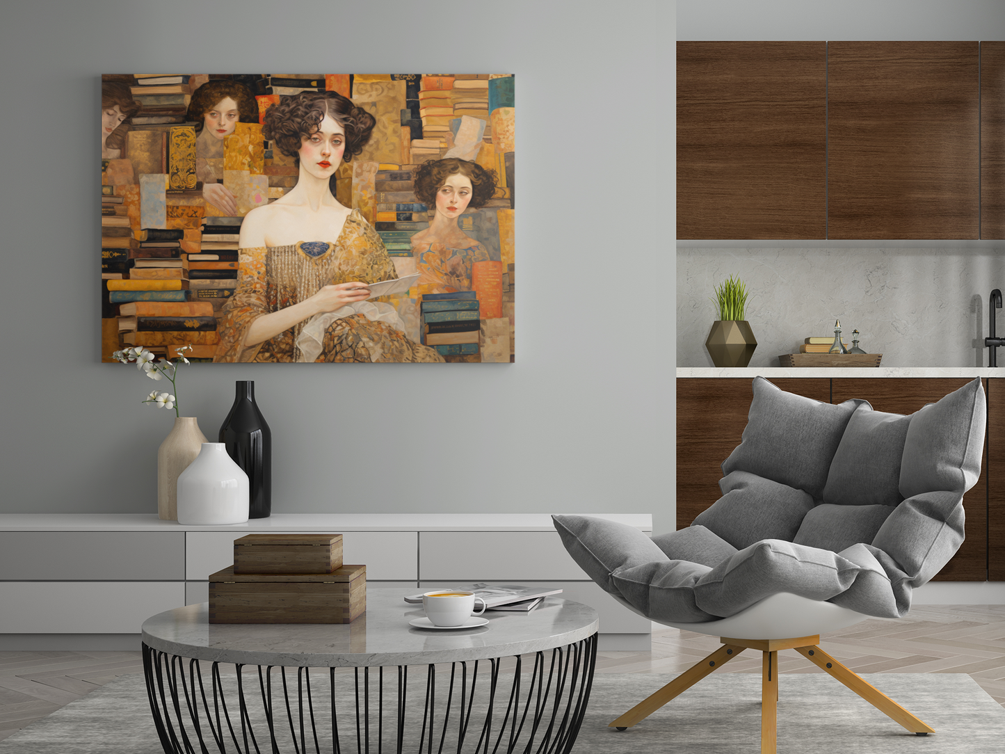 Preview collection. Horizontal canvas
