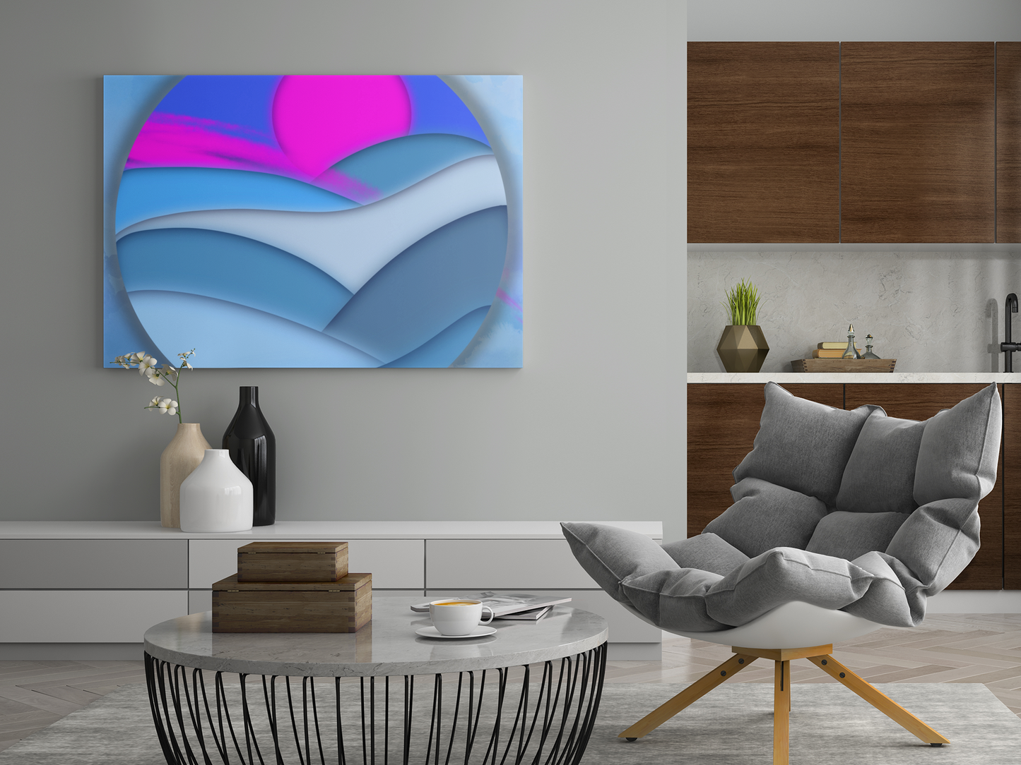 Preview collection. Horizontal canvas