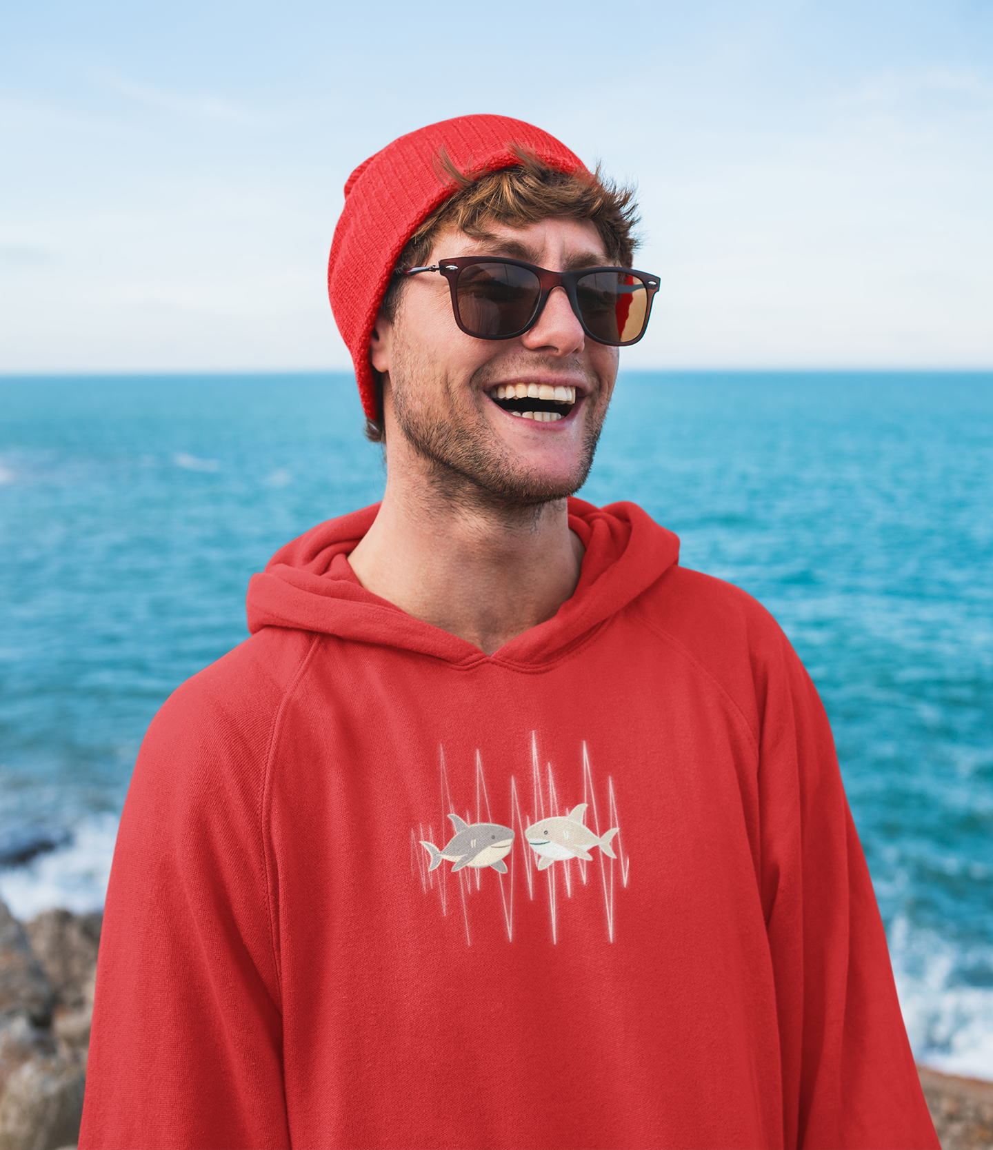 adidas Unisex Fleece Hoodie. Shark collection. 6 colours