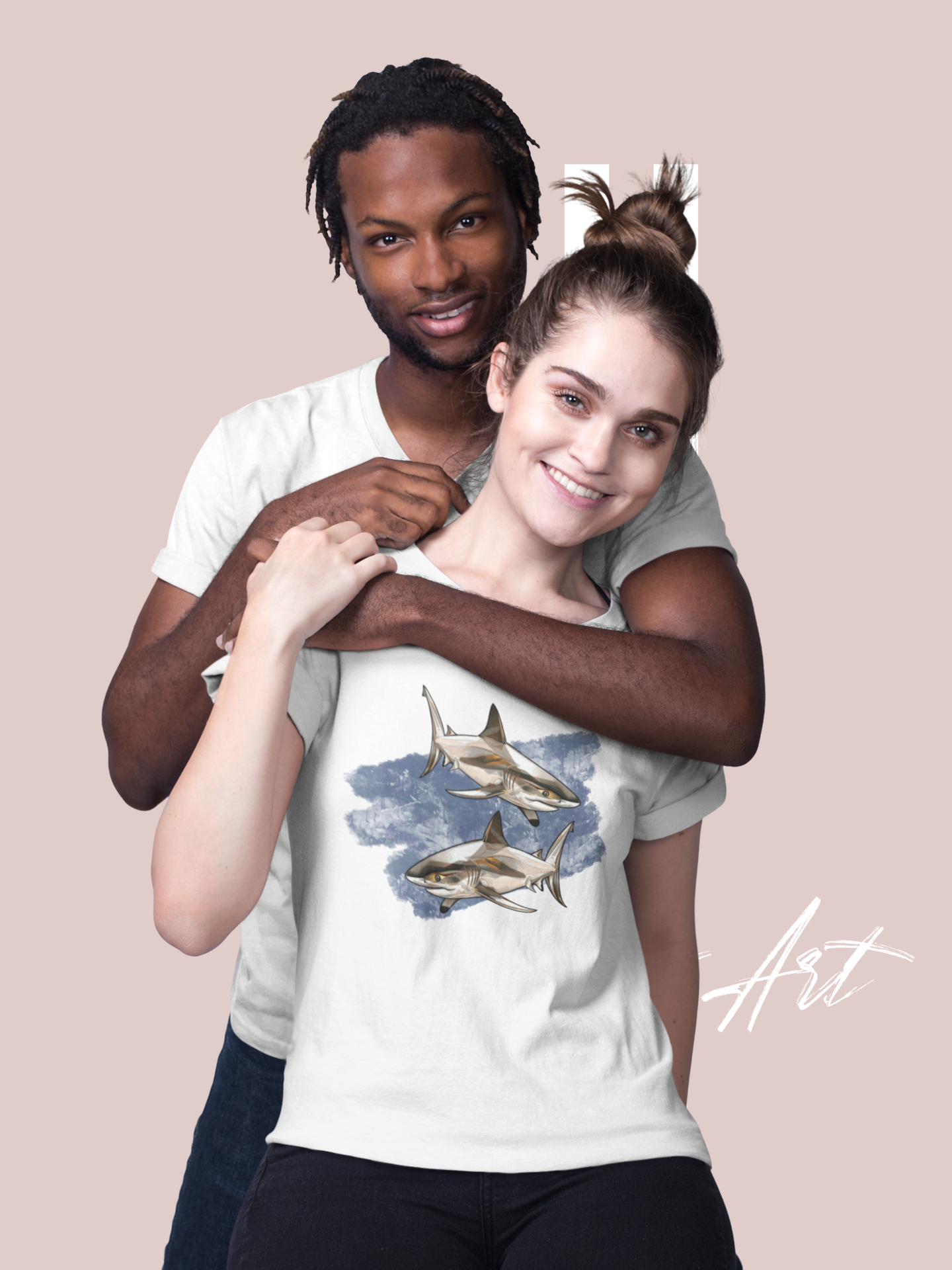 Unisex Tee. Shark Mood collection