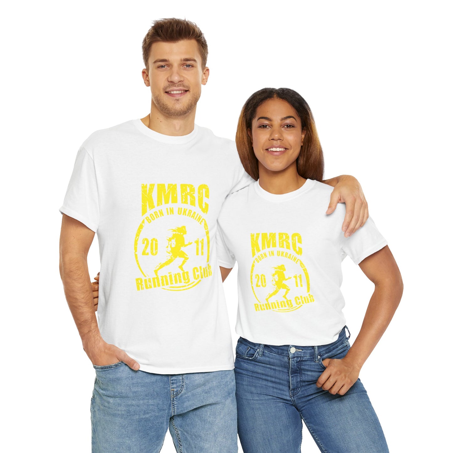 Unisex Heavy Cotton Tee. KMRC collection. born in Ukraine
