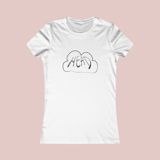 Women's Favorite Tee. 'head in the clouds collection'