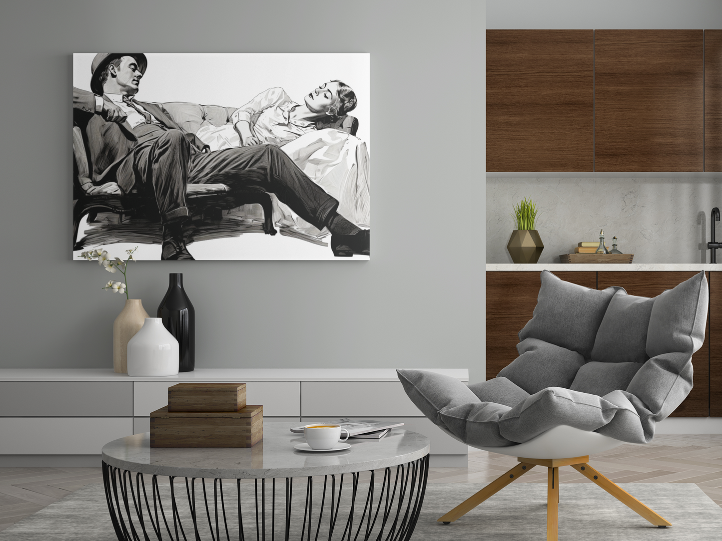 Preview collection. Horizontal canvas
