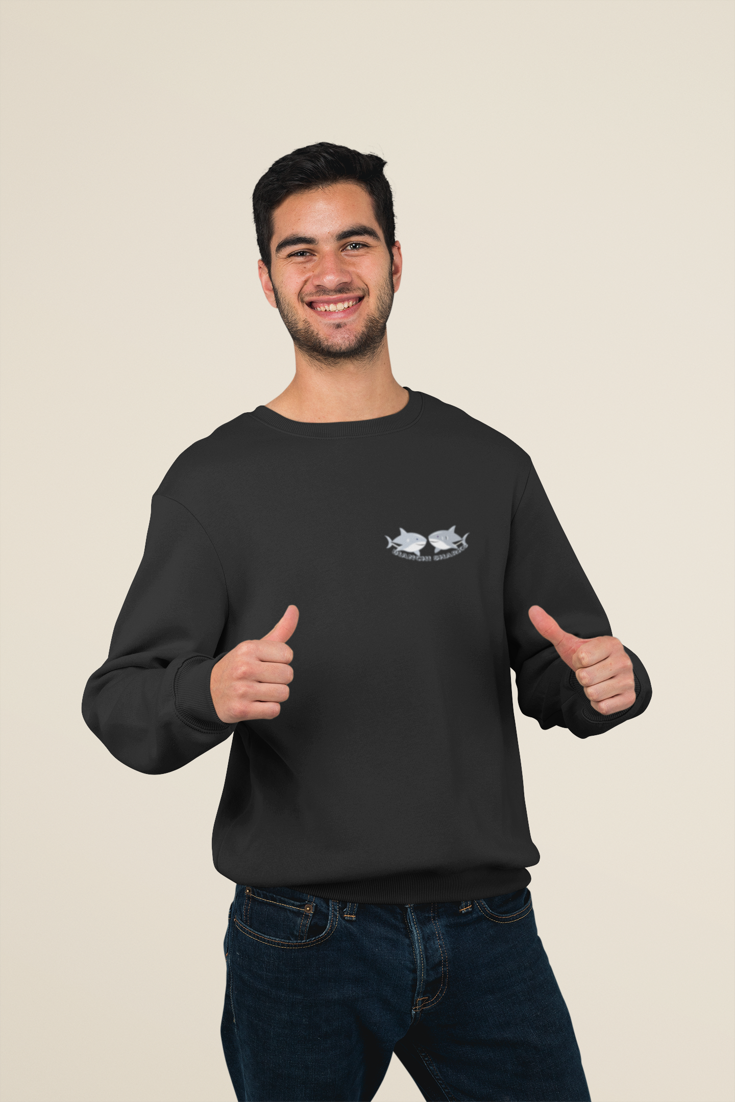 Classic Unisex Sweatshirt. Shark collection