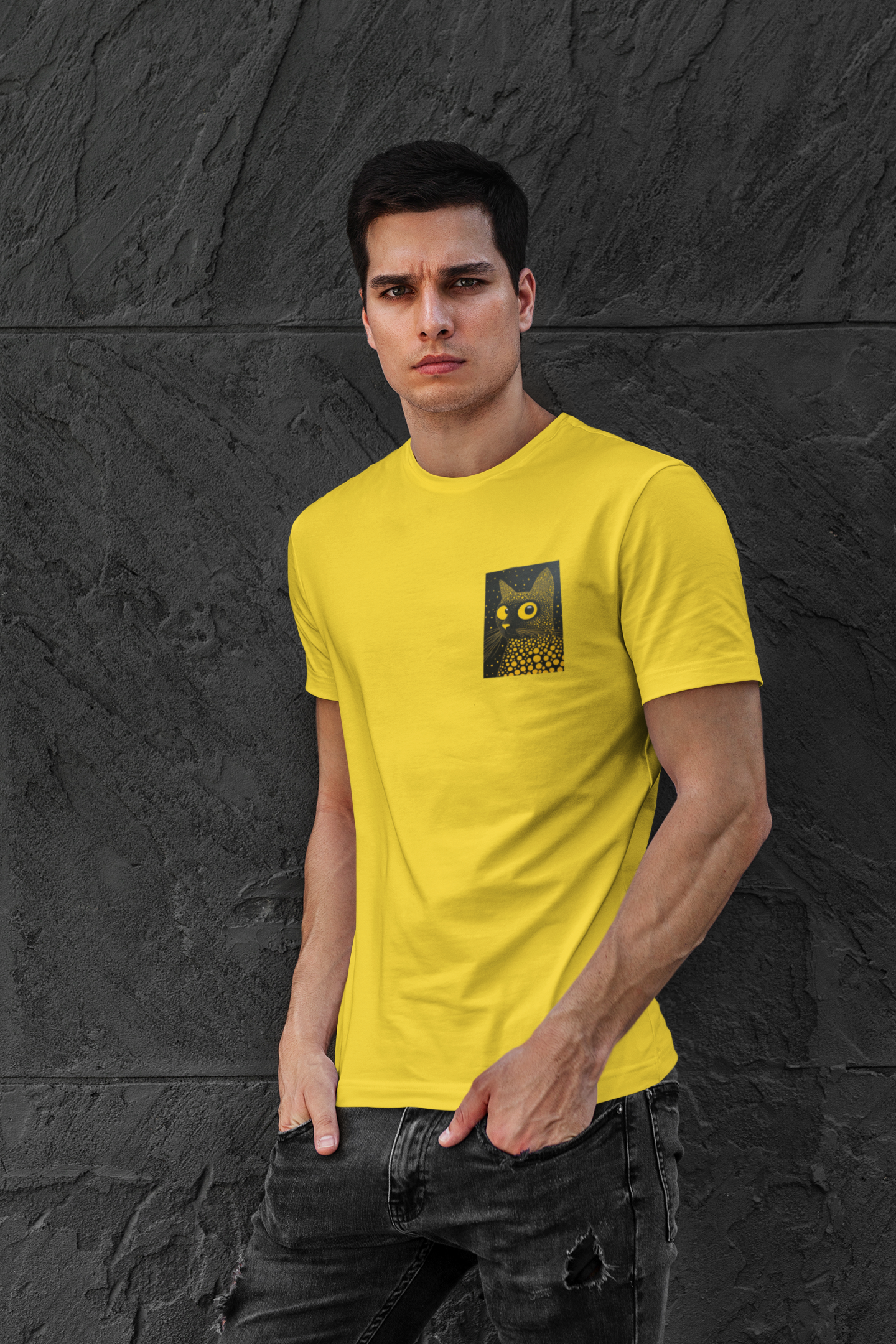 Unisex  T-Shirt. "A cat inside" collection